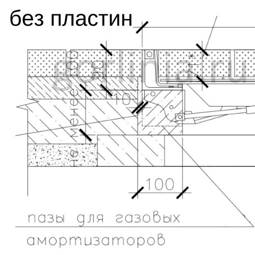 Рама люка для фиксации на быстрозастывающие растворы