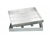 Люк уличный Drago 100 600*600 с заполняемой крышкой