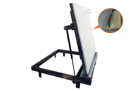 Люк напольный Стелс-КУ 1000*700п короб утепленное исполнение