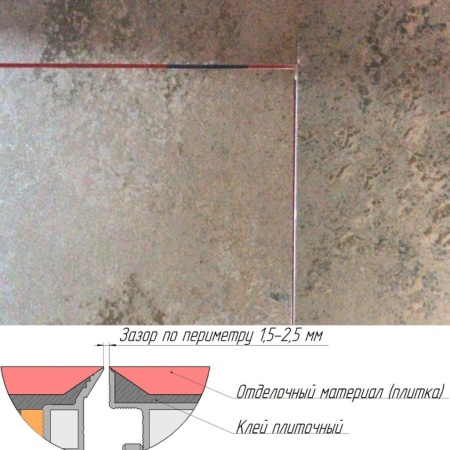 Техно под плитку 600*2200п