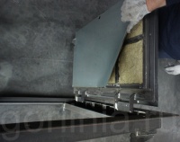 Напольный люк Стелс-У 900*1400п уголок утепленный схемы